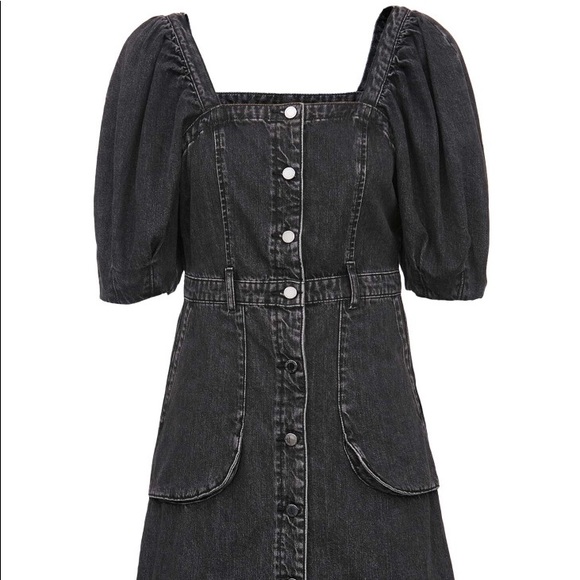 Denim mini dress - Picture 5 of 7